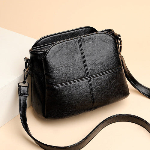 Stylish Davy Women's Small Crossbody Bag - Unique Patchwork Design for Everyday Use