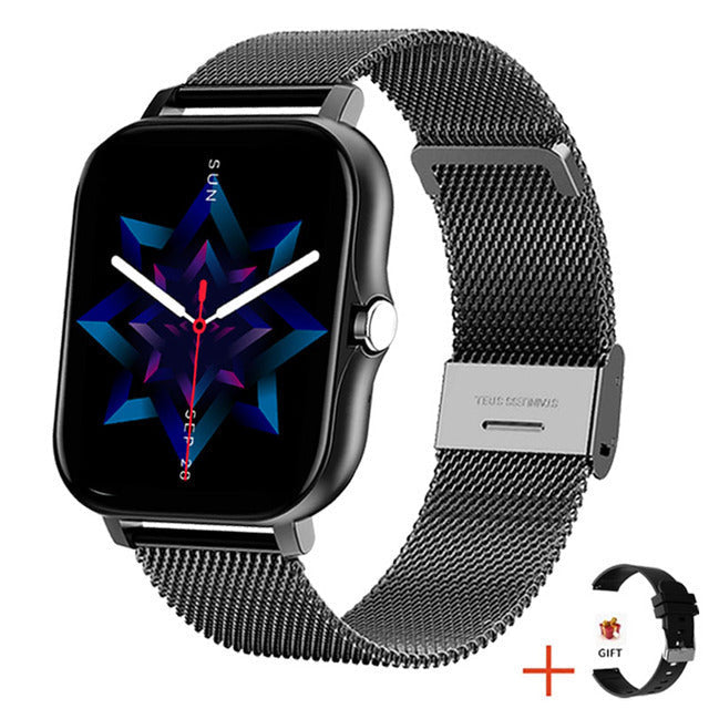 Enhanced Product Title: "Davy Women's Smartwatch with Stylish Mesh Band - Fitness Tracker, Heart Rate Monitor, and Notifications" 

This title includes relevant keywords and highlights key features to improve visibility and appeal in Google Shopping.
