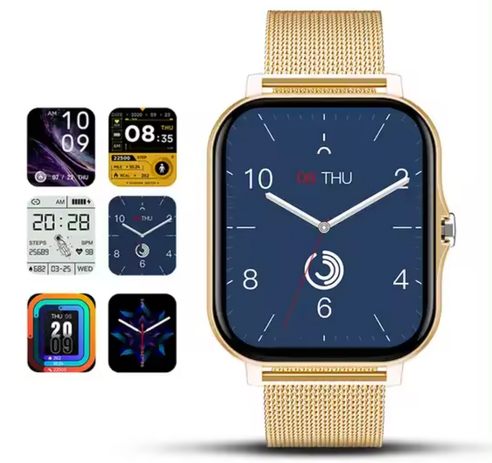 Enhanced Product Title: "Davy Women's Smartwatch with Stylish Mesh Band - Fitness Tracker, Heart Rate Monitor, and Notifications" 

This title includes relevant keywords and highlights key features to improve visibility and appeal in Google Shopping.