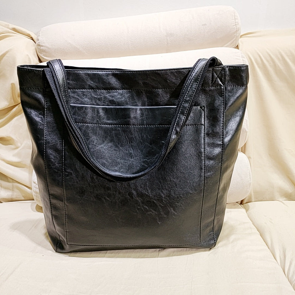 Davy Women's Structured Tote Bag with Top Handles - Stylish & Versatile Handbag for Everyday Use