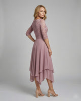 Chic Elegant Flowy Midi Dress for Women - Perfect for Weddings, Parties & Special Occasions