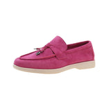 Women's Classic Tassel Slip-On Loafers - Comfortable & Stylish Casual Footwear for Everyday Wear