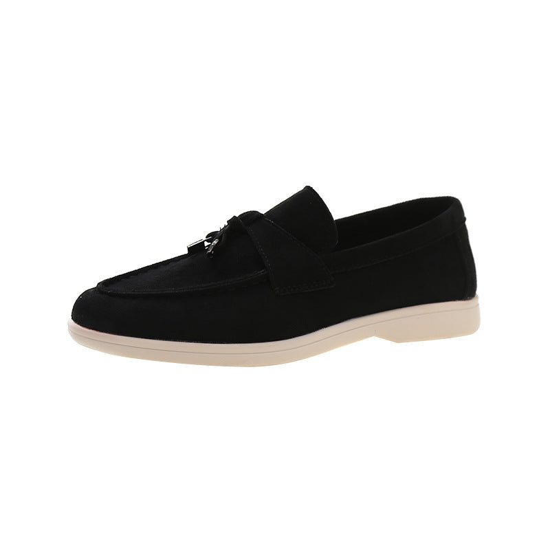 Women's Classic Tassel Slip-On Loafers - Comfortable & Stylish Casual Footwear for Everyday Wear
