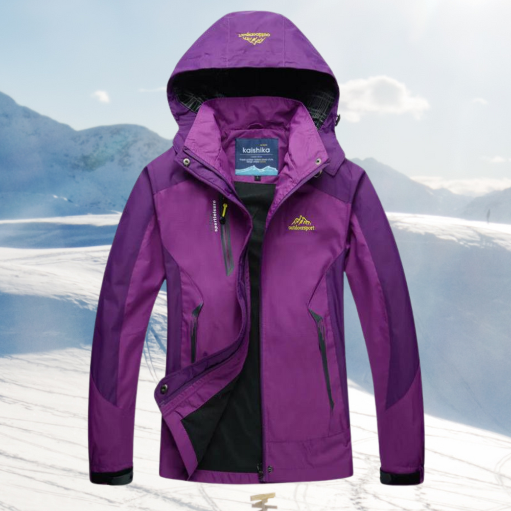 Women's Waterproof Outdoor Adventure Jacket - Lightweight, Breathable & Packable for Hiking, Camping & Travel