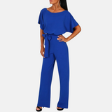 Chic Women's Wide-Leg Jumpsuit - Elegant Fashion for Any Occasion