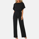 Chic Women's Wide-Leg Jumpsuit - Elegant Fashion for Any Occasion