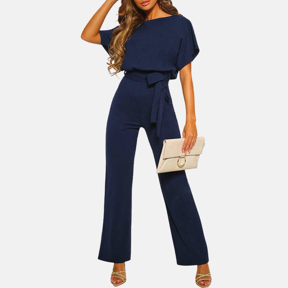 Chic Women's Wide-Leg Jumpsuit - Elegant Fashion for Any Occasion