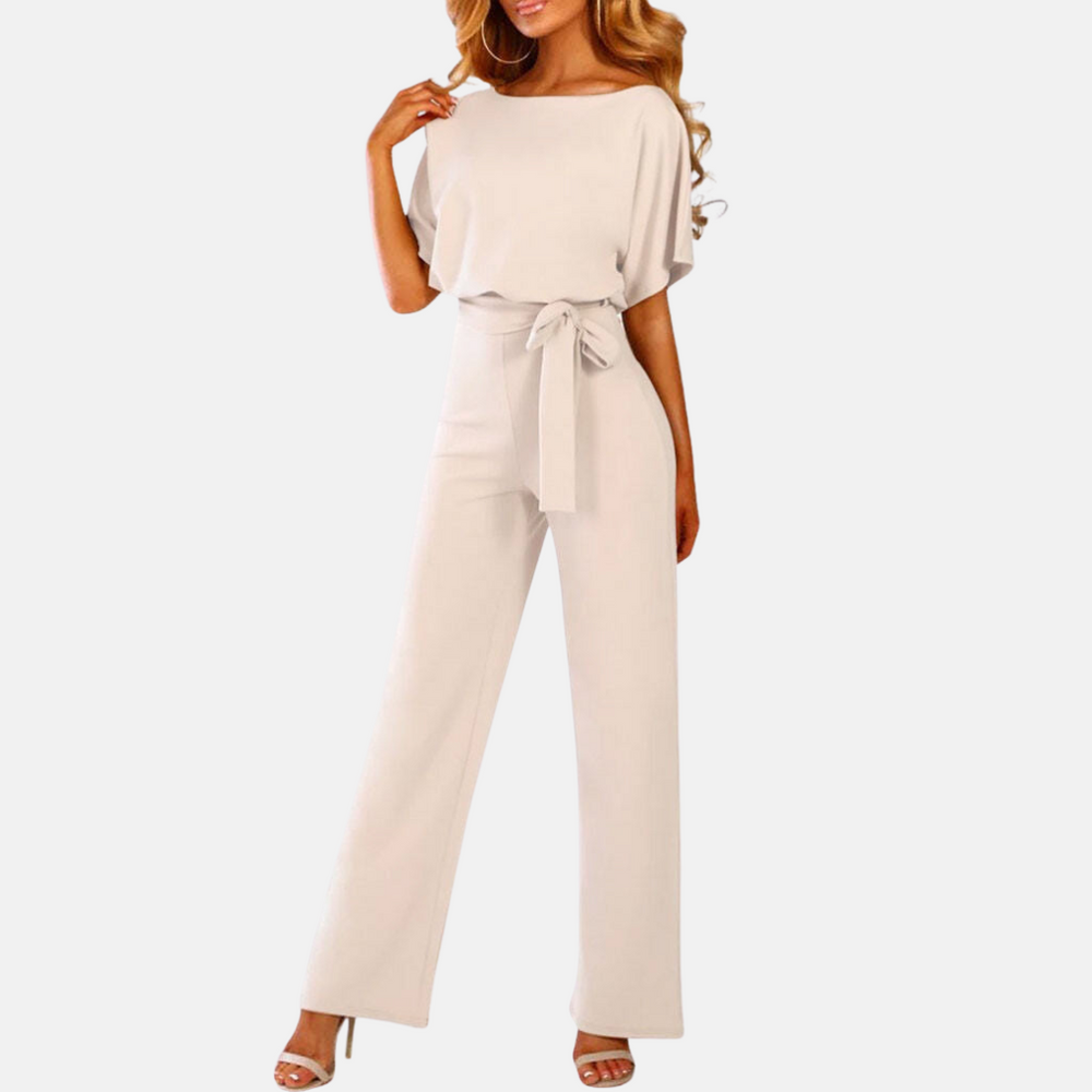 Chic Women's Wide-Leg Jumpsuit - Elegant Fashion for Any Occasion