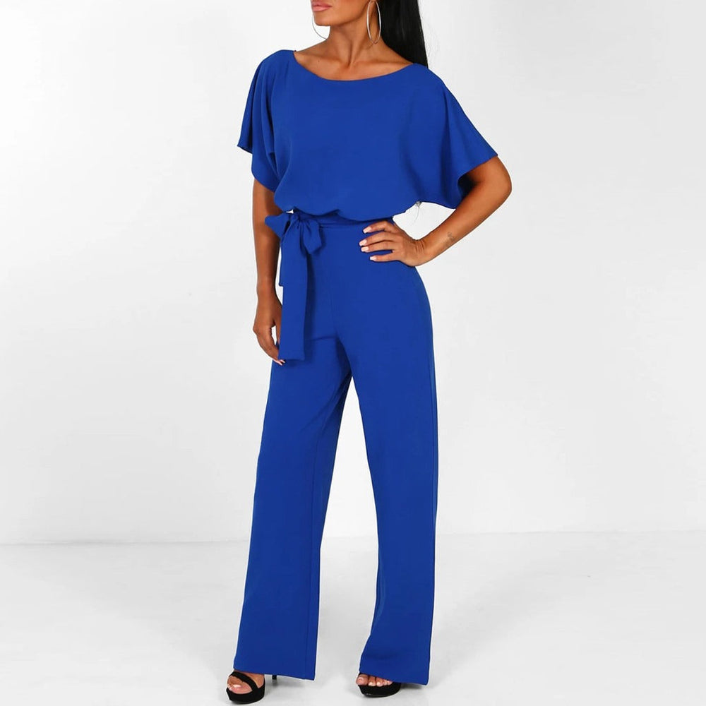 Chic Effortless Wide-Leg Jumpsuit for Women - Comfortable & Stylish All-Day Wear