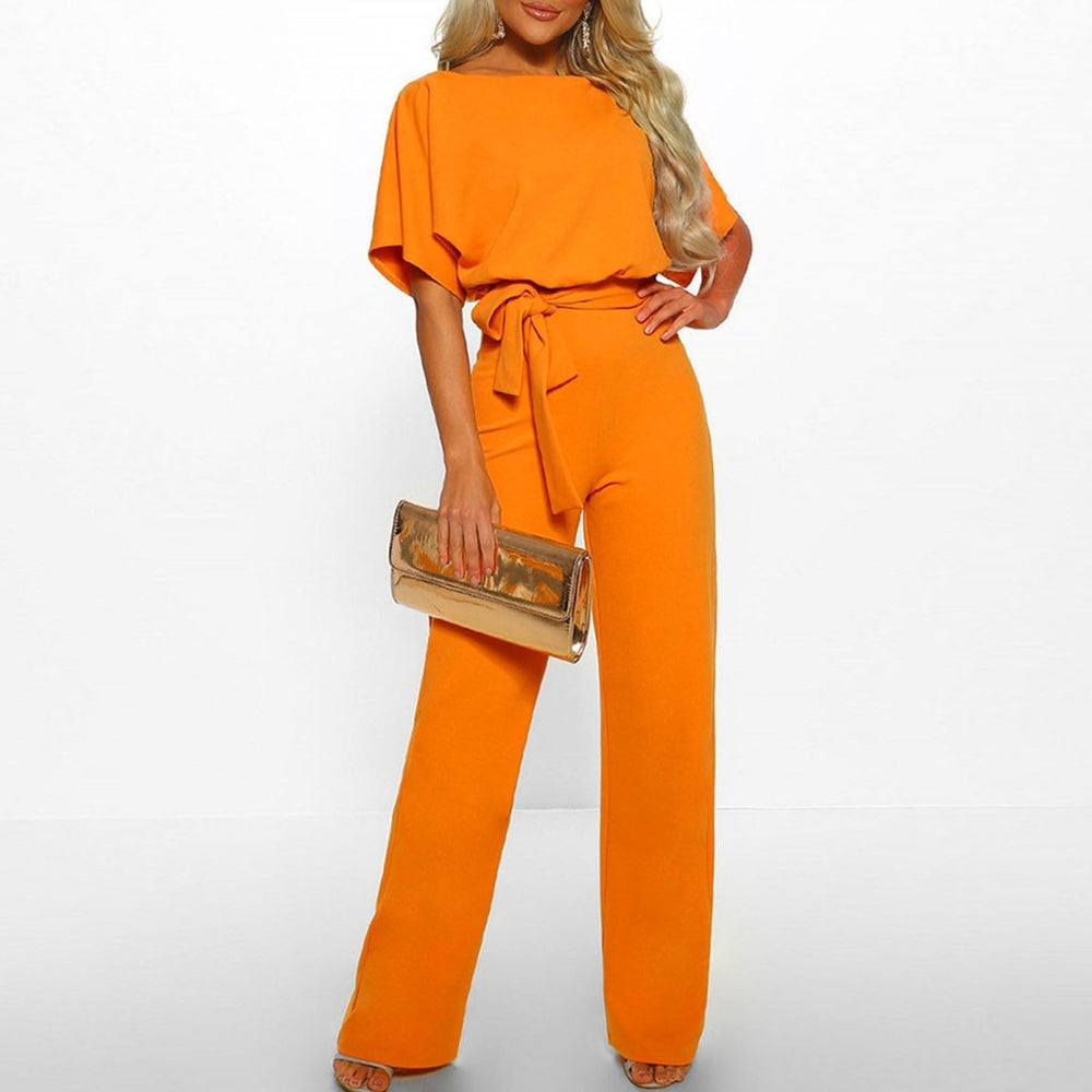 Chic Effortless Wide-Leg Jumpsuit for Women - Comfortable & Stylish All-Day Wear