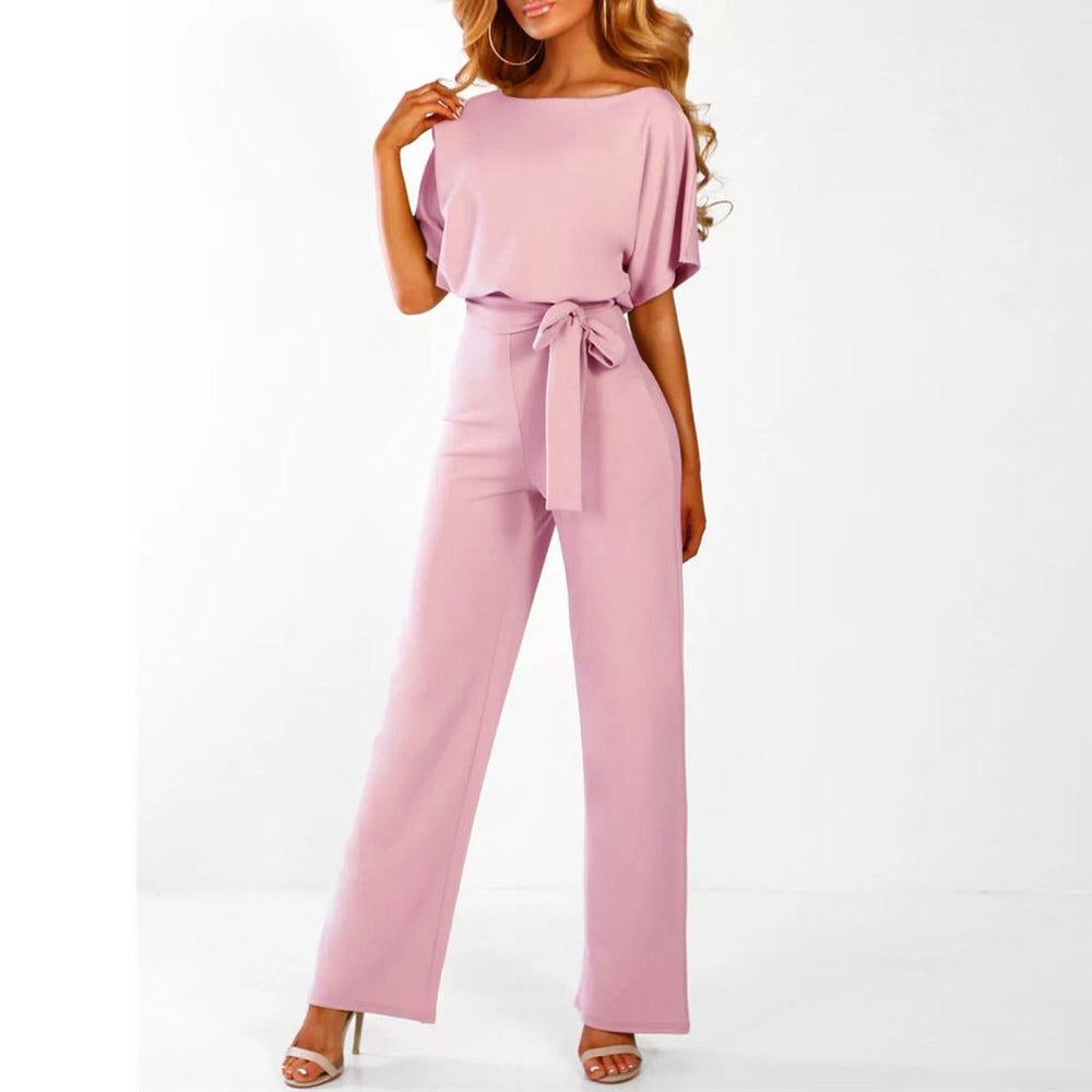 Chic Effortless Wide-Leg Jumpsuit for Women - Comfortable & Stylish All-Day Wear