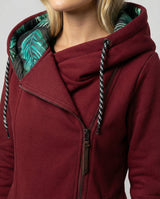 Cozy Warm Asymmetrical Coat for Women - Stylish & Comfortable Outerwear for Cold Weather