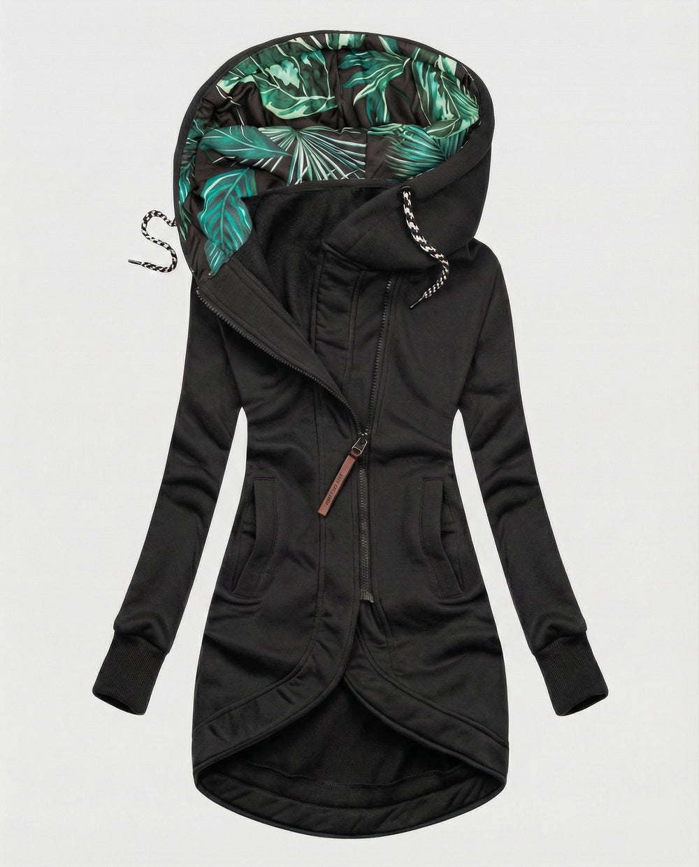 Cozy Warm Asymmetrical Coat for Women - Stylish & Comfortable Outerwear for Cold Weather