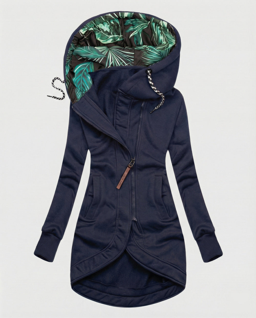 Cozy Warm Asymmetrical Coat for Women - Stylish & Comfortable Outerwear for Cold Weather