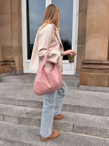 Davy Women's Stylish Woven Tote Bag - Spacious & Trendy Handbag for Everyday Use