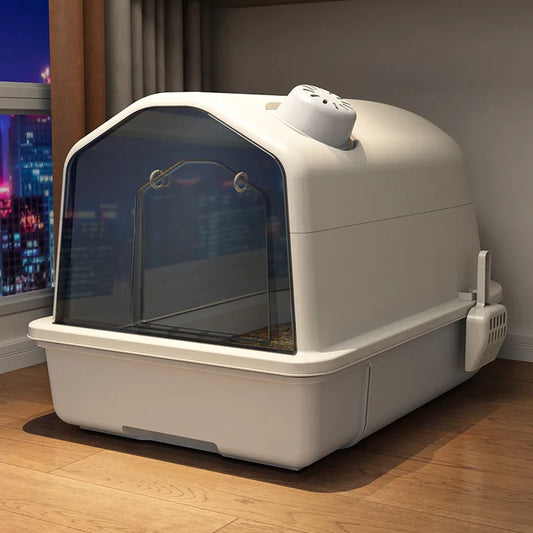 XL Enclosed Cat Litter Box