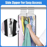 Clear Garment Bags with Side Gussets – 3-Pack Storage Covers with Side Zipper (Buy 1 Get 1 FREE)