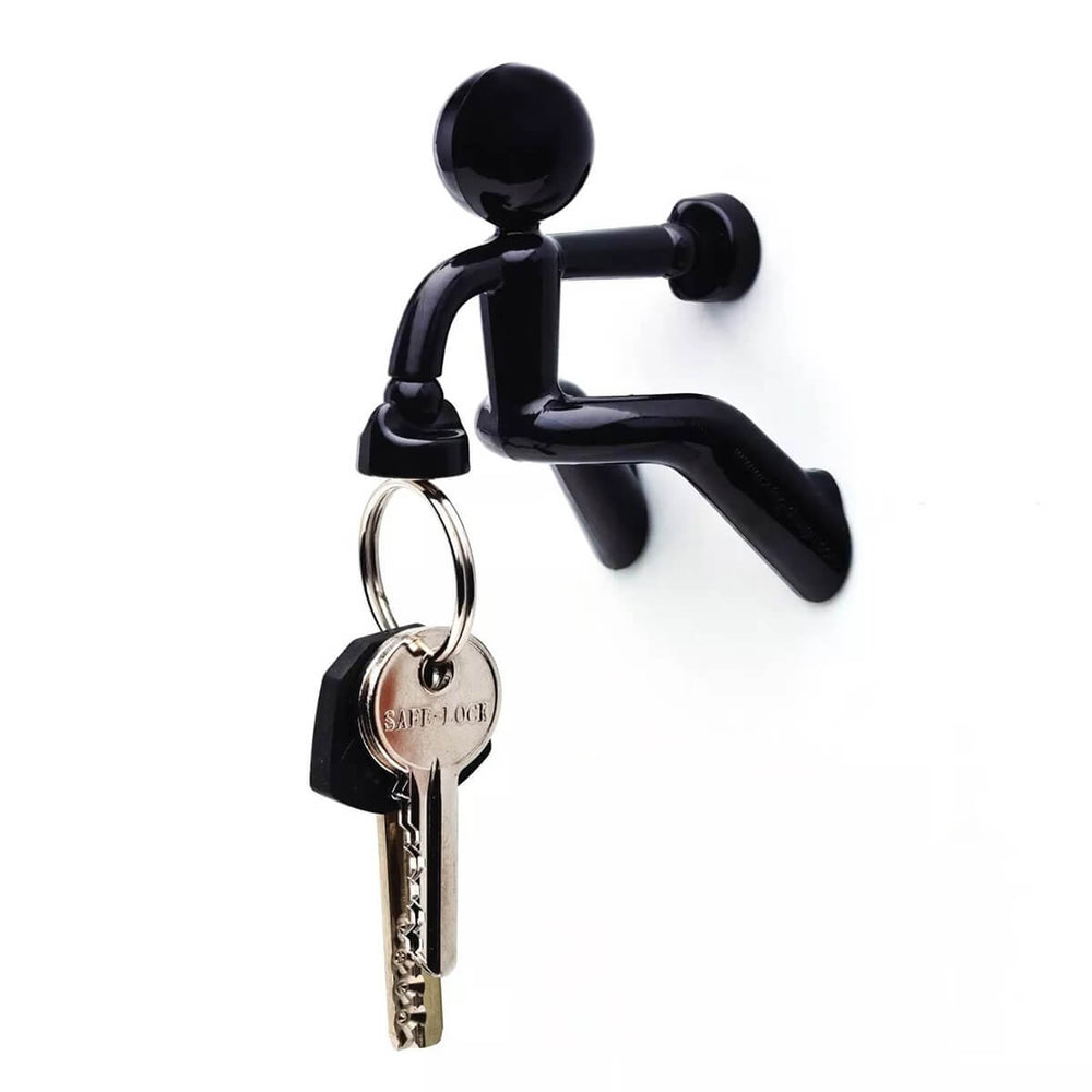 Magnetic Key Holder – Strong Magnet, No-Drill Wall Mount & Compact ABS
