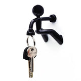 Magnetic Key Holder – Strong Magnet, No-Drill Wall Mount & Compact ABS