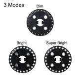 LED Clip-On Umbrella Light – 3 Brightness Levels, 100 Lumens, Battery-Powered