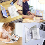 Optical Drawing Projector Board – PMMA Lens, Smartphone Tracing & 3 Sizes