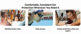 BowLift | Reusable Inflatable Earplugs | Noise Cancelling & Waterproof | Medical Silicone | 35dB