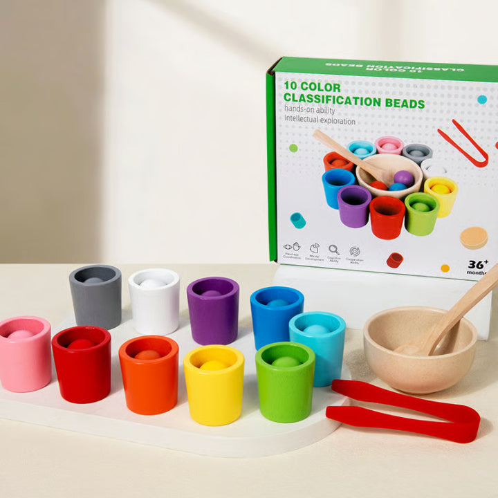 Enhanced Product Title: "Holzset zur Farbzuordnung – Kreatives Lernspielzeug für Kinder, Fördert Farbverständnis und Feinmotorik" 

This title is optimized for Google Shopping by including relevant keywords and providing a clear description of the product