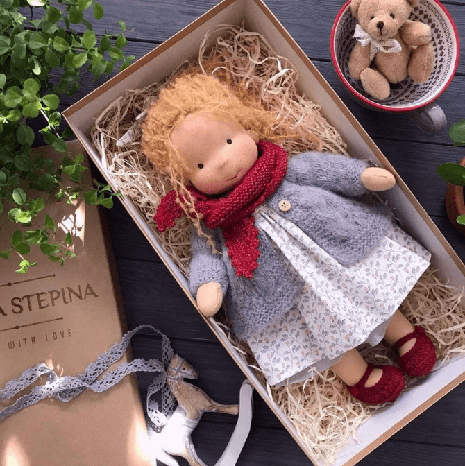 Lana Waldorf Doll - Handcrafted, Cozy & Durable | Perfect Gift for Kids