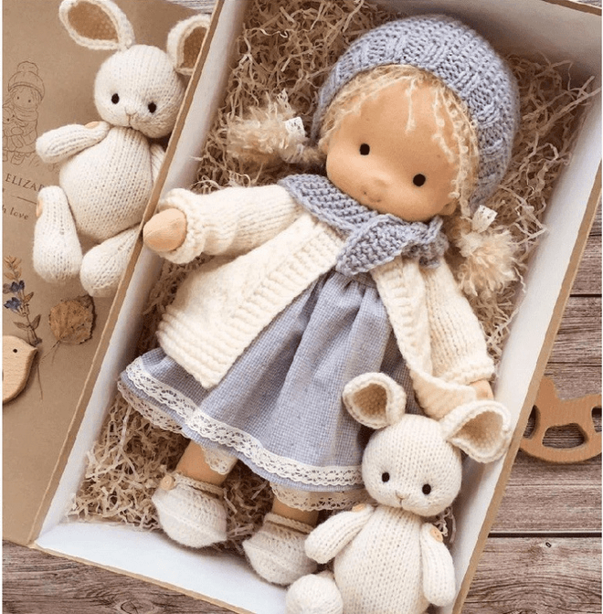 Lana Waldorf Doll - Handcrafted, Cozy & Durable | Perfect Gift for Kids