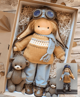 Lana Waldorf Doll - Handcrafted, Cozy & Durable | Perfect Gift for Kids