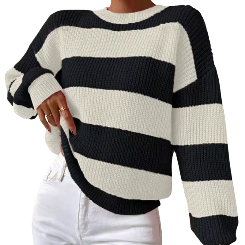 Women's longline sweater, view 2