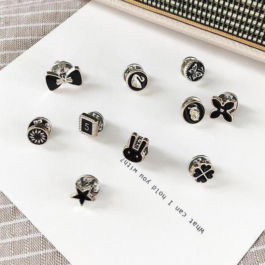 Decorative Brooch Pin Set – Stylish Clothing Accessory for Dresses &amp; Coats