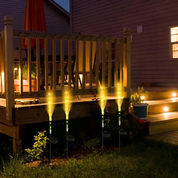 SunReed Decorative Wicker Garden Lights - Elegant Outdoor Lighting for Patios & Gardens