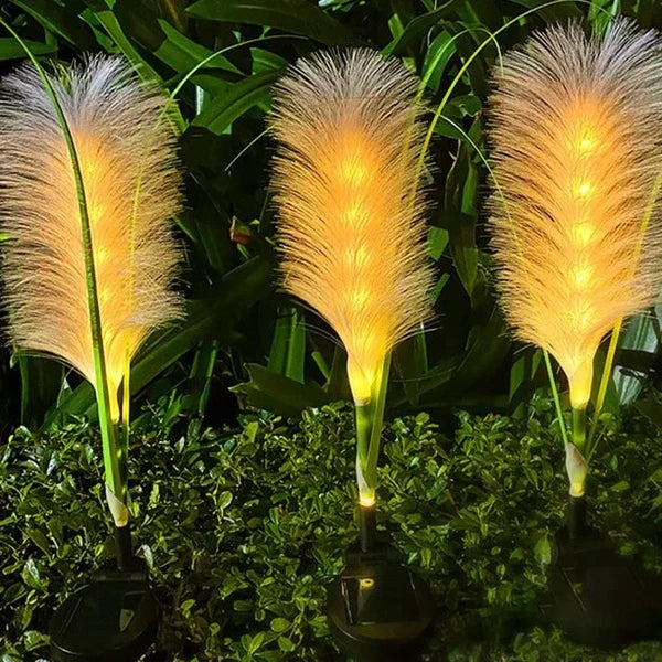 SunReed Decorative Wicker Garden Lights - Elegant Outdoor Lighting for Patios & Gardens