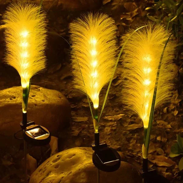 SunReed Decorative Wicker Garden Lights - Elegant Outdoor Lighting for Patios & Gardens