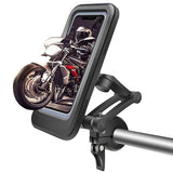 Waterproof Bike Phone Mount – 15W Wireless Charging, 5000mAh, Fits 4.5–6.8 Inch Phones