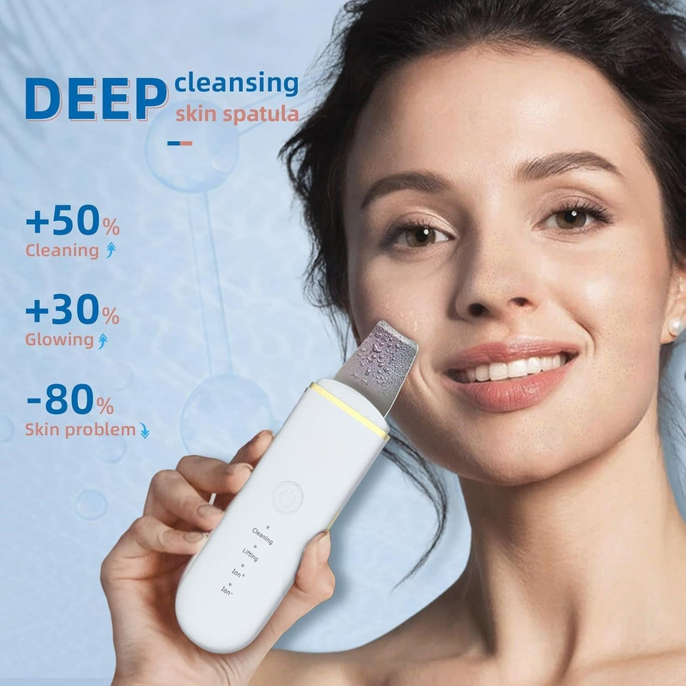 Professional Deep Cleansing Skin Scrubber - Exfoliating Facial Tool for Clear, Radiant Skin