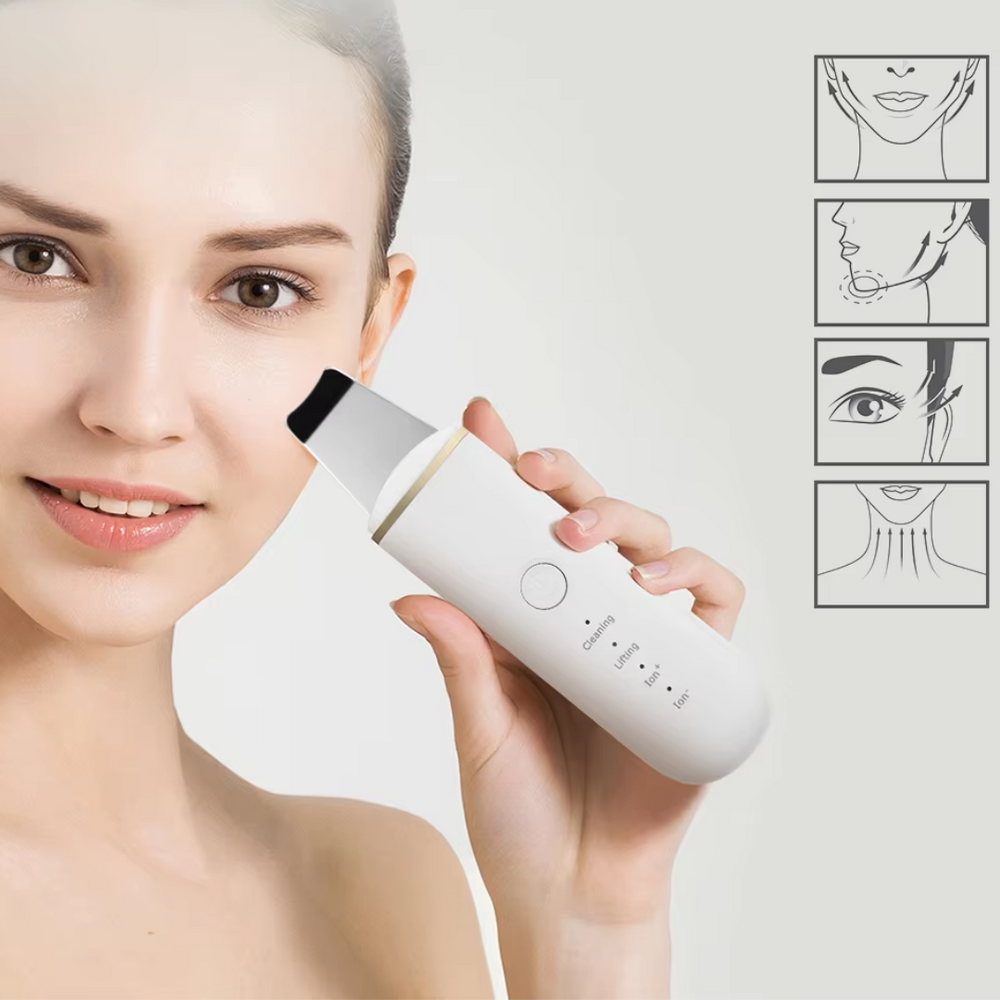 Professional Deep Cleansing Skin Scrubber - Exfoliating Facial Tool for Clear, Radiant Skin