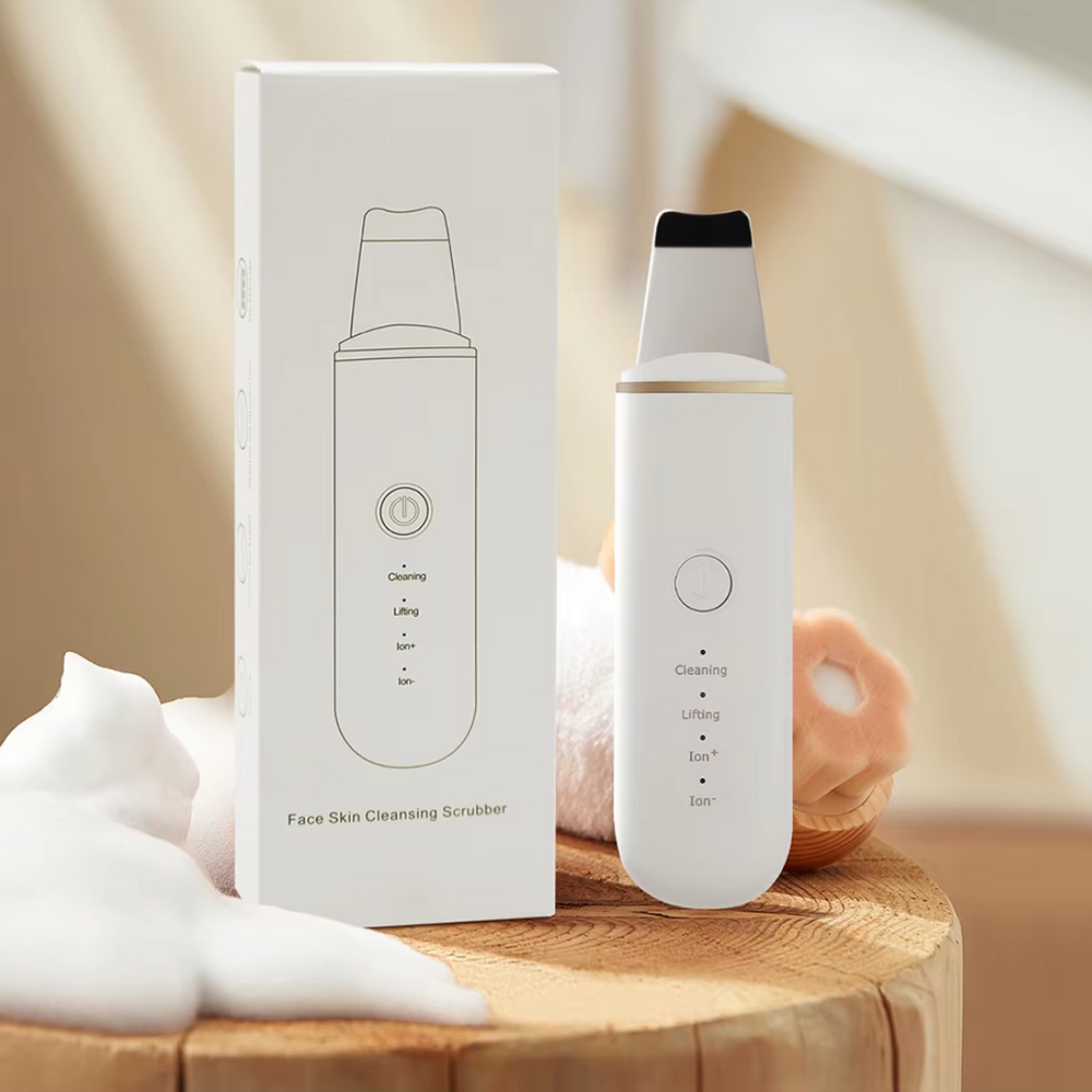Professional Deep Cleansing Skin Scrubber - Exfoliating Facial Tool for Clear, Radiant Skin