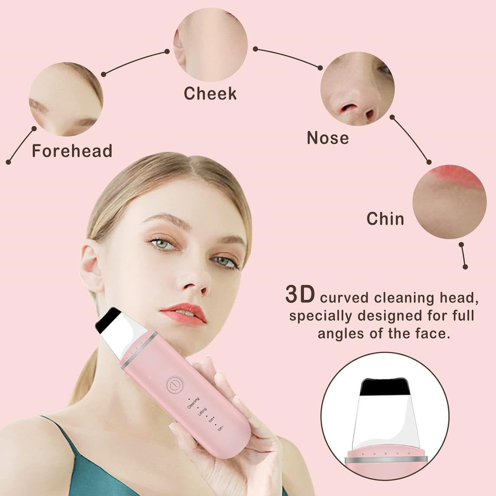 Professional Deep Cleansing Skin Scrubber - Exfoliating Facial Tool for Clear, Radiant Skin