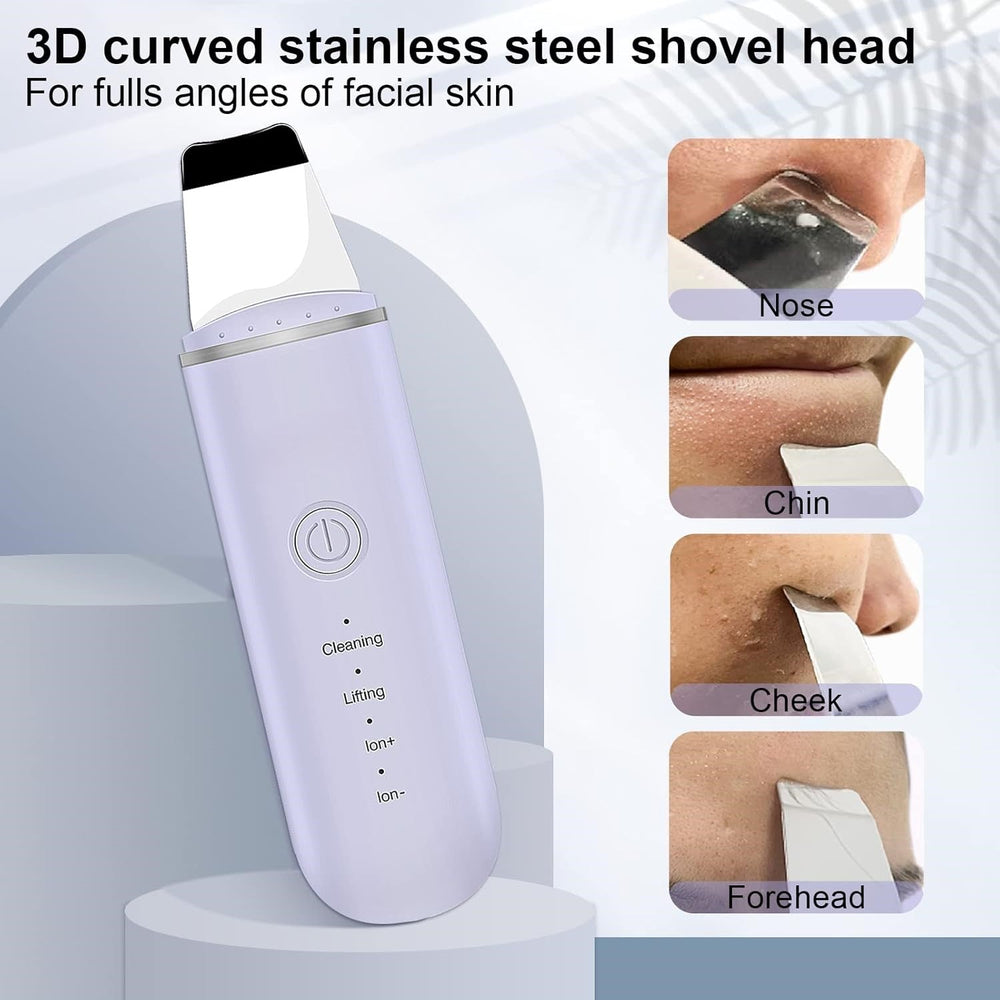 Professional Deep Cleansing Skin Scrubber - Exfoliating Facial Tool for Clear, Radiant Skin