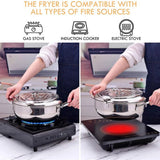 Deep Fryer Kitchen Appliance Temperature Control System