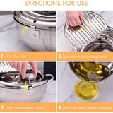 Deep Fryer Kitchen Appliance Temperature Control System