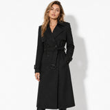Women's oversized trench coat, view 3