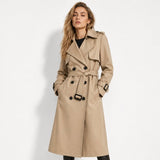 Women's oversized trench coat, view 6