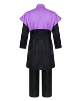 Men’s Purple and Black Warrior Costume Set
