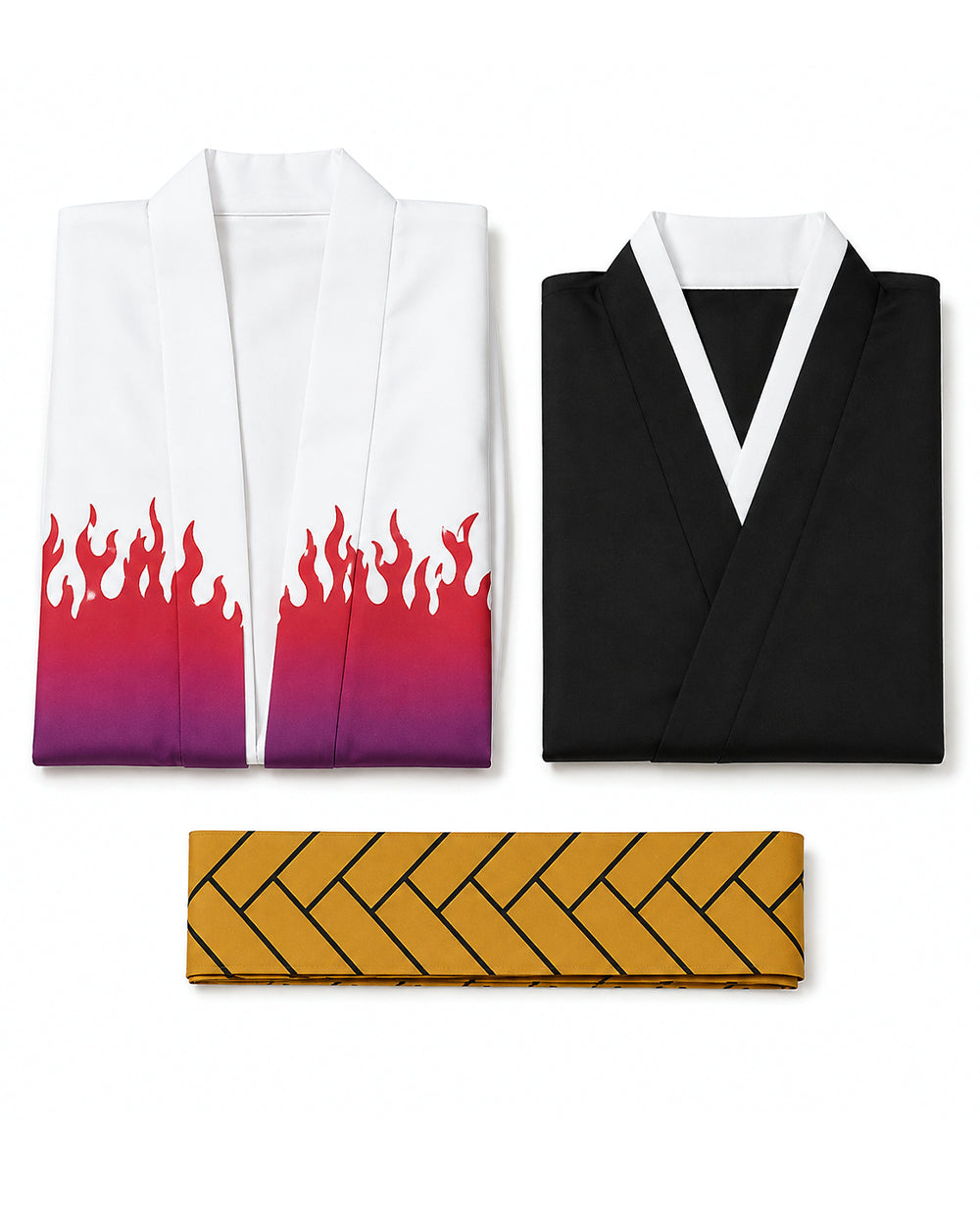 Adult Gradient Kimono-Style Costume Set