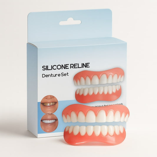 Denture Reline Kit – Adjustable Fit Tray, Adhesive Support & Comfort