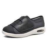 ComfortPlus diabetic walking shoes in black