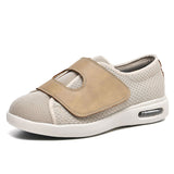 ComfortPlus diabetic walking shoes in beige